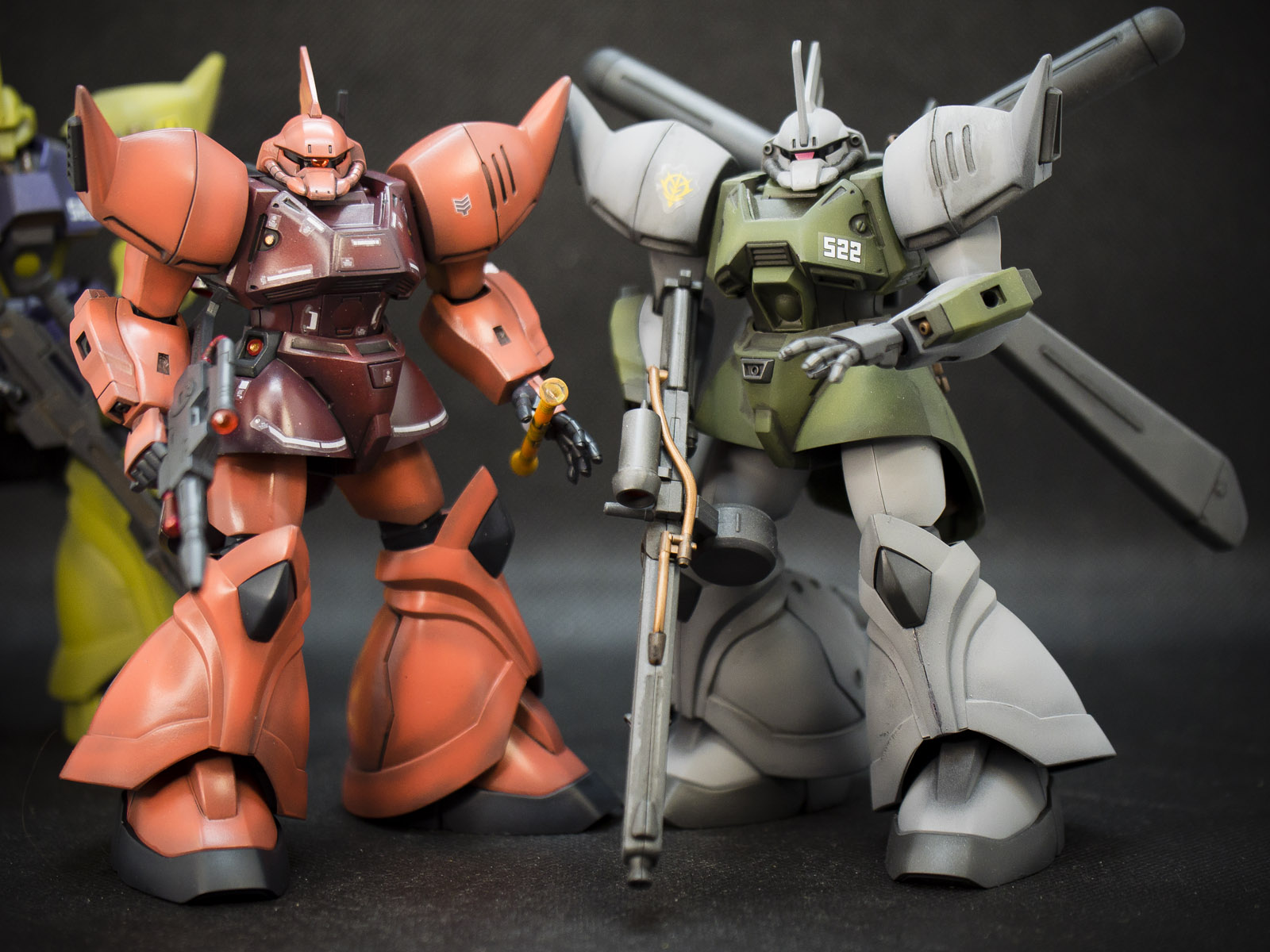 Bandai 1/144 HG MS-14F 'Gelgoog Marine' (Red Comet Custom) – It is