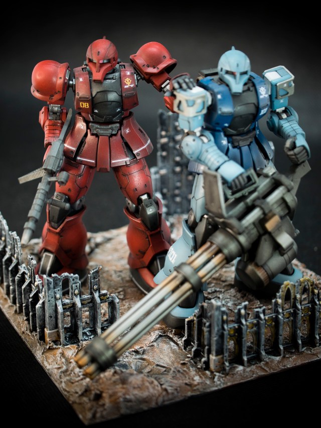 Bandai 1/144 HG MS05S Char Aznable`s Zaku 1 – It is a Gunpla!