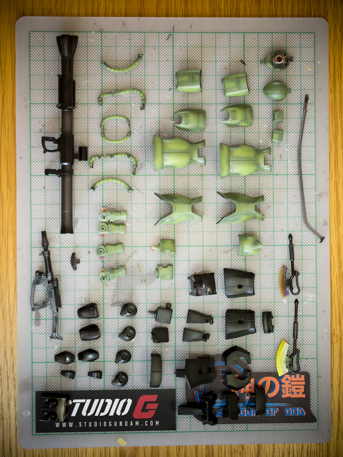 Bandai /1/44 HG MS-06C Zaku 2 Type C/C-5