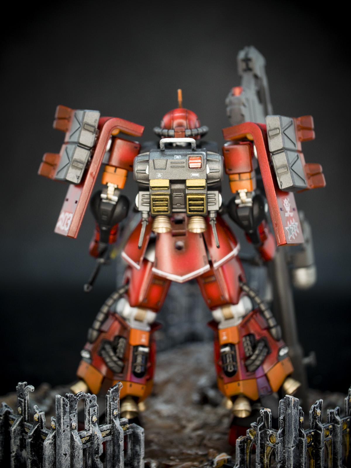 Bandai 1/144 HG MS-06R-1A Zaku 2 High Mobility Type