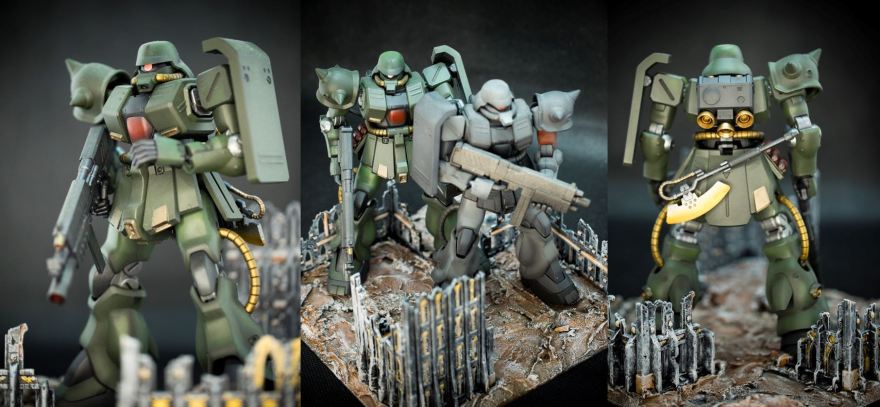 Bandai 1/144 HG MS-06FZ Zaku 2 FZ