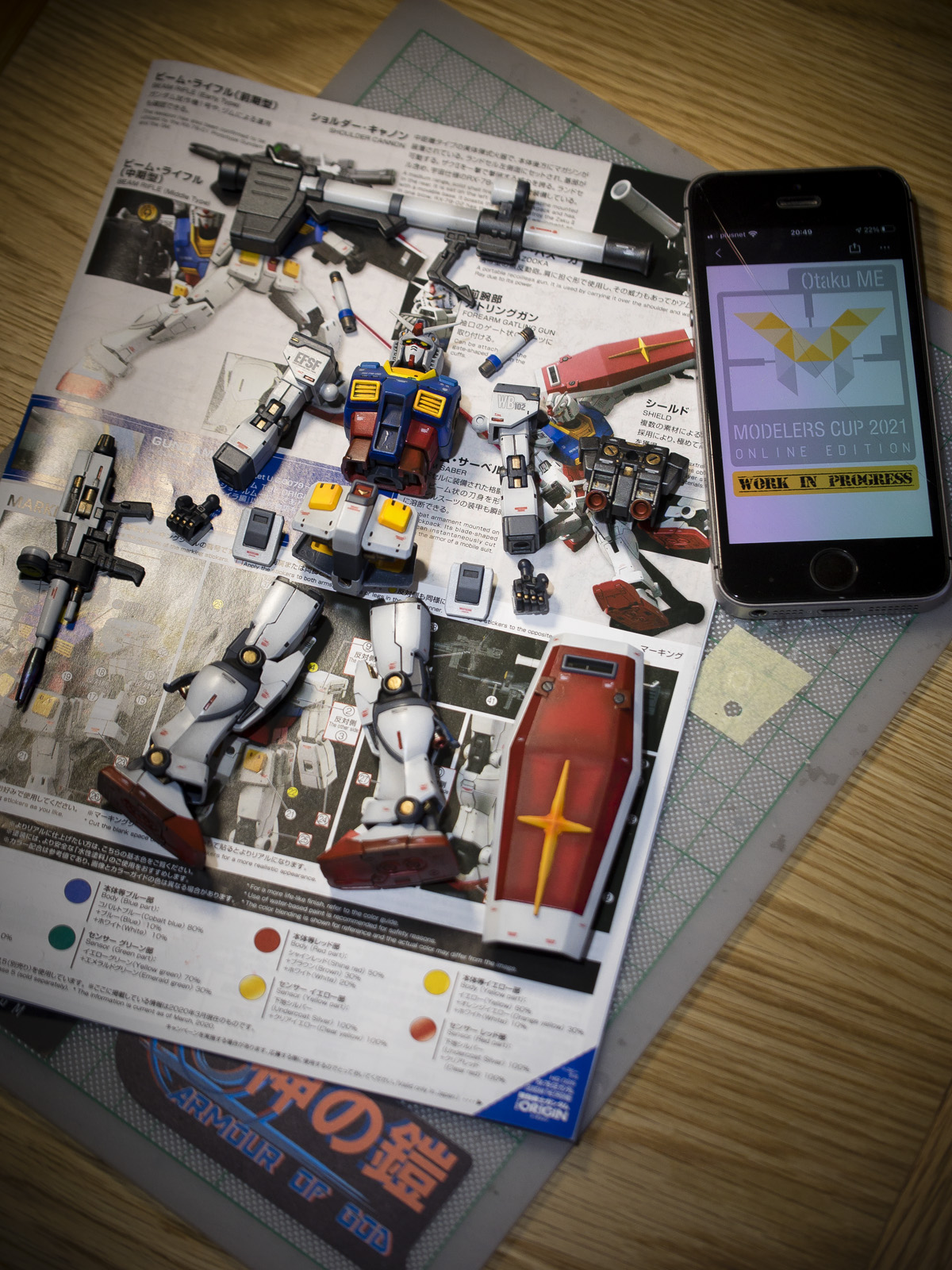 Bandai 1/144 HG RX-78-02 Gundam [EFF Prototype Origin Ver]