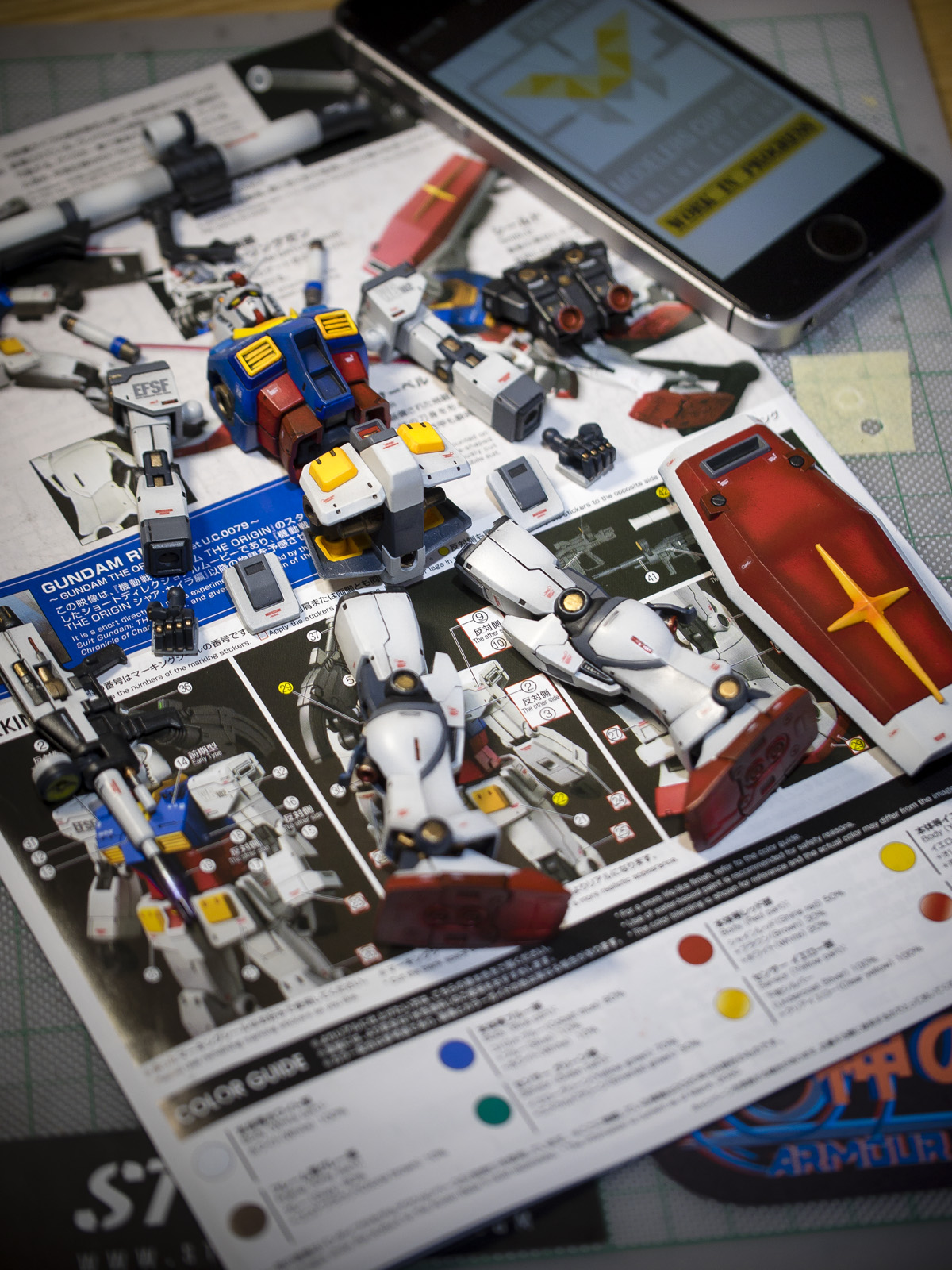 Bandai 1/144 HG RX-78-02 Gundam [EFF Prototype Origin Ver]