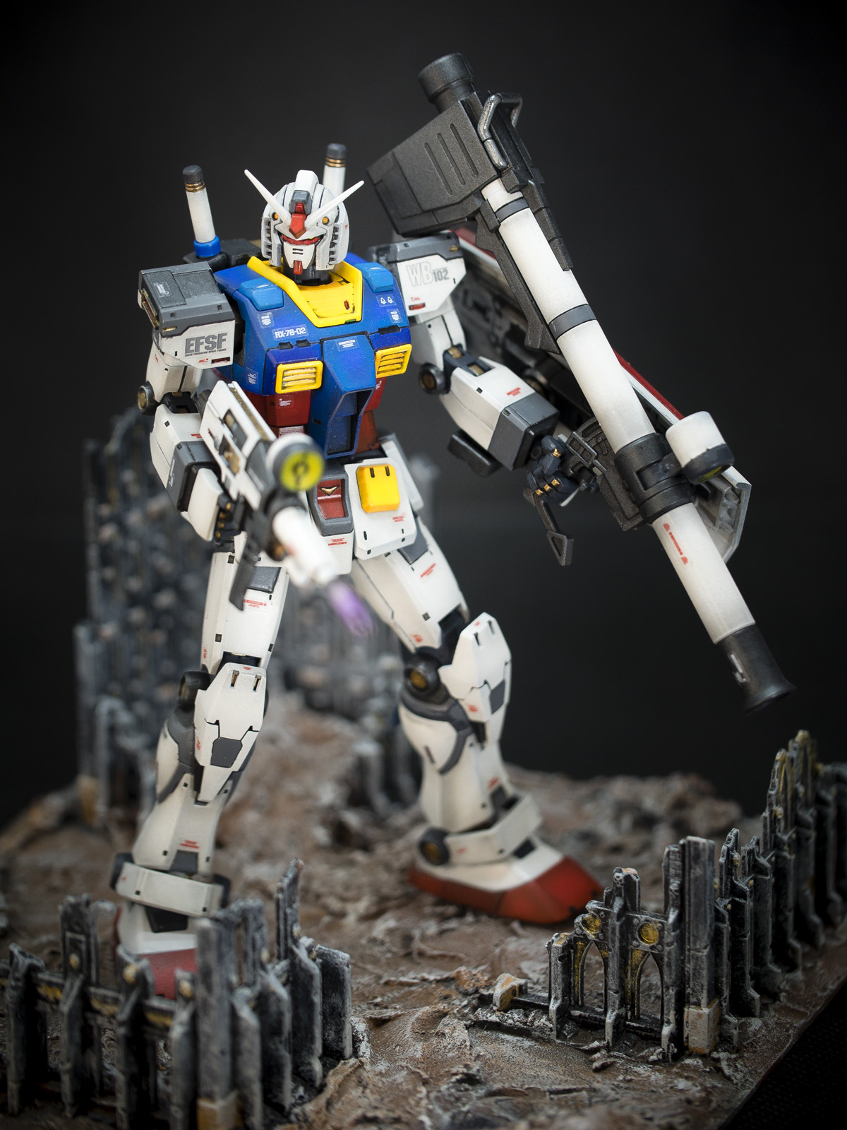 Bandai 1/144 HG RX-78-02 Gundam [EFF Prototype Origin Ver]