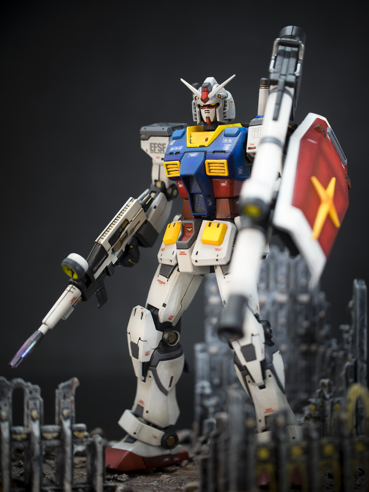 Bandai 1/144 HG RX-78-02 Gundam [EFF Prototype Origin Ver]