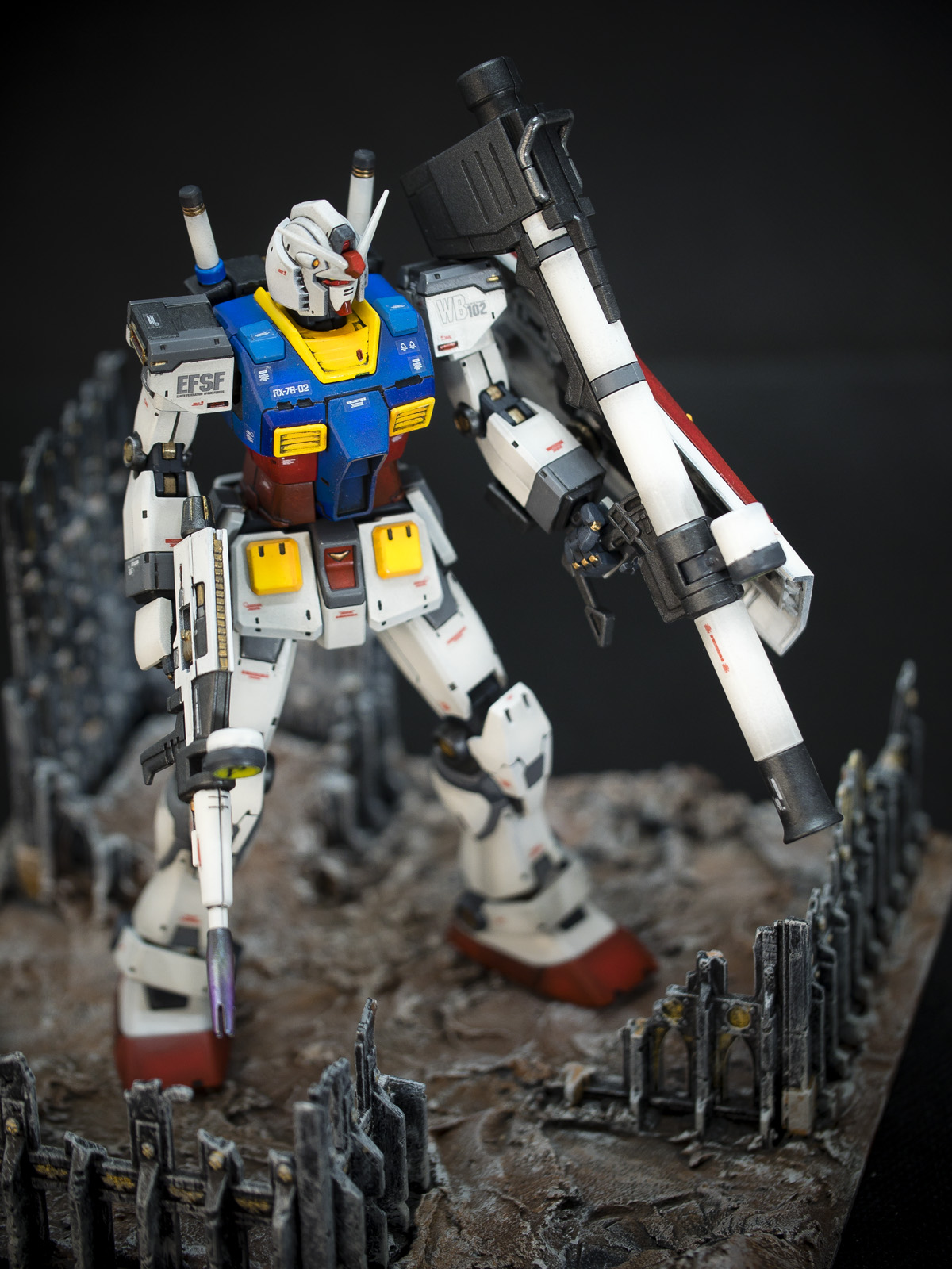 Bandai 1/144 HG RX-78-02 Gundam [EFF Prototype Origin Ver]