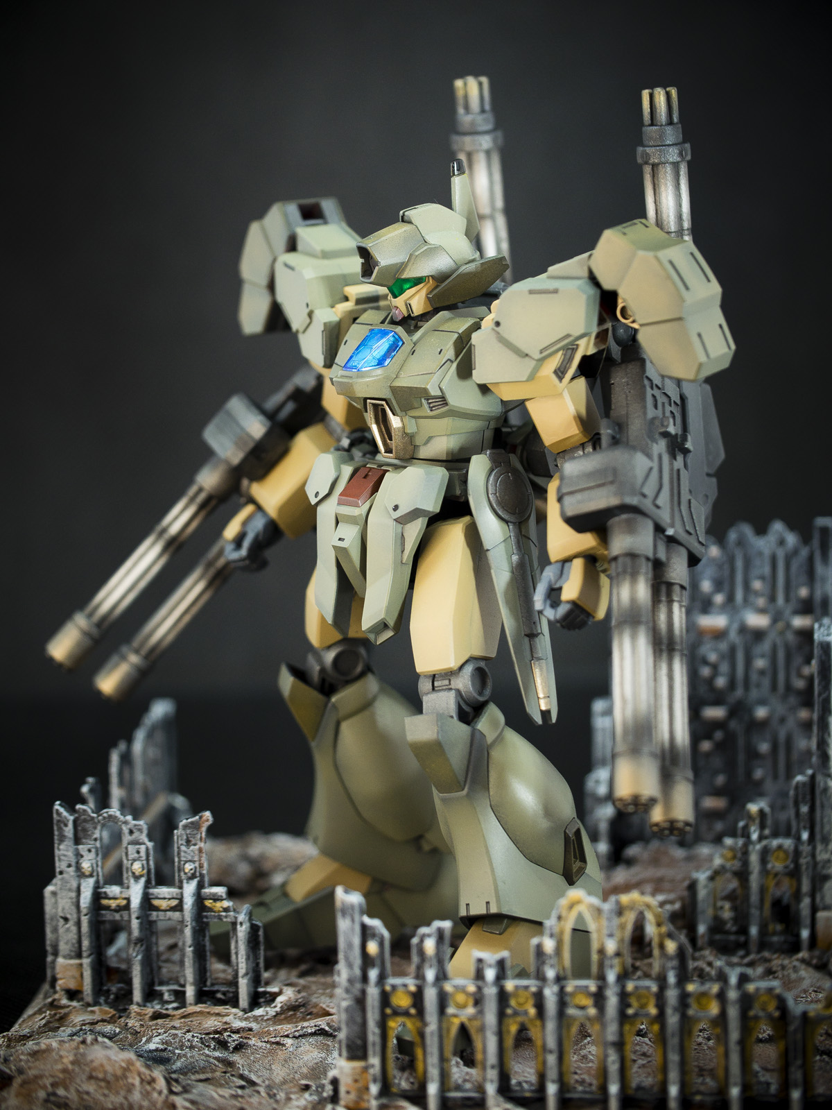 Bandai 1/144 HG Jegan Blast Master (Yukki's Mobile Suit)