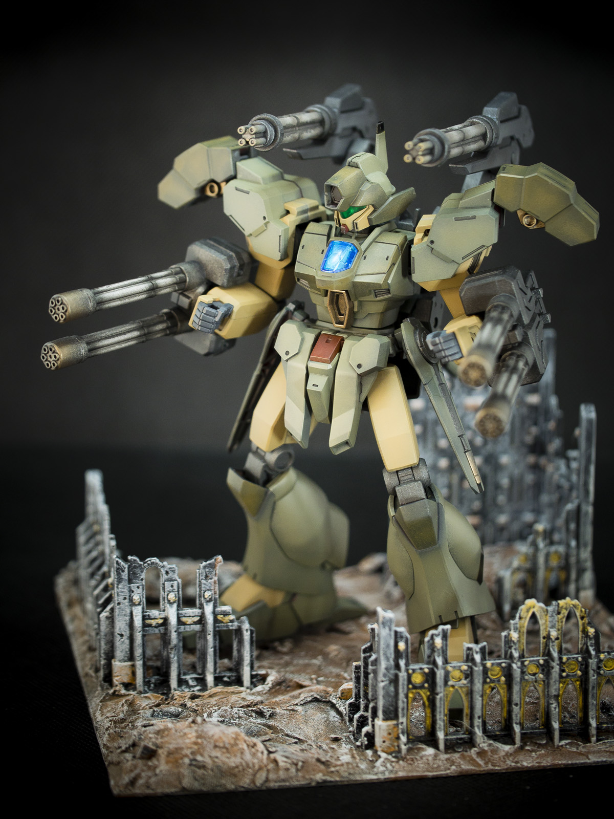 Bandai 1/144 HG Jegan Blast Master (Yukki's Mobile Suit)