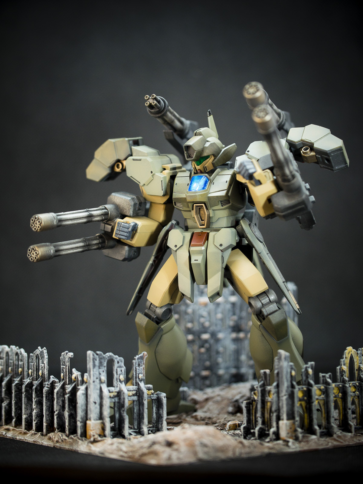 Bandai 1/144 HG Jegan Blast Master (Yukki's Mobile Suit)