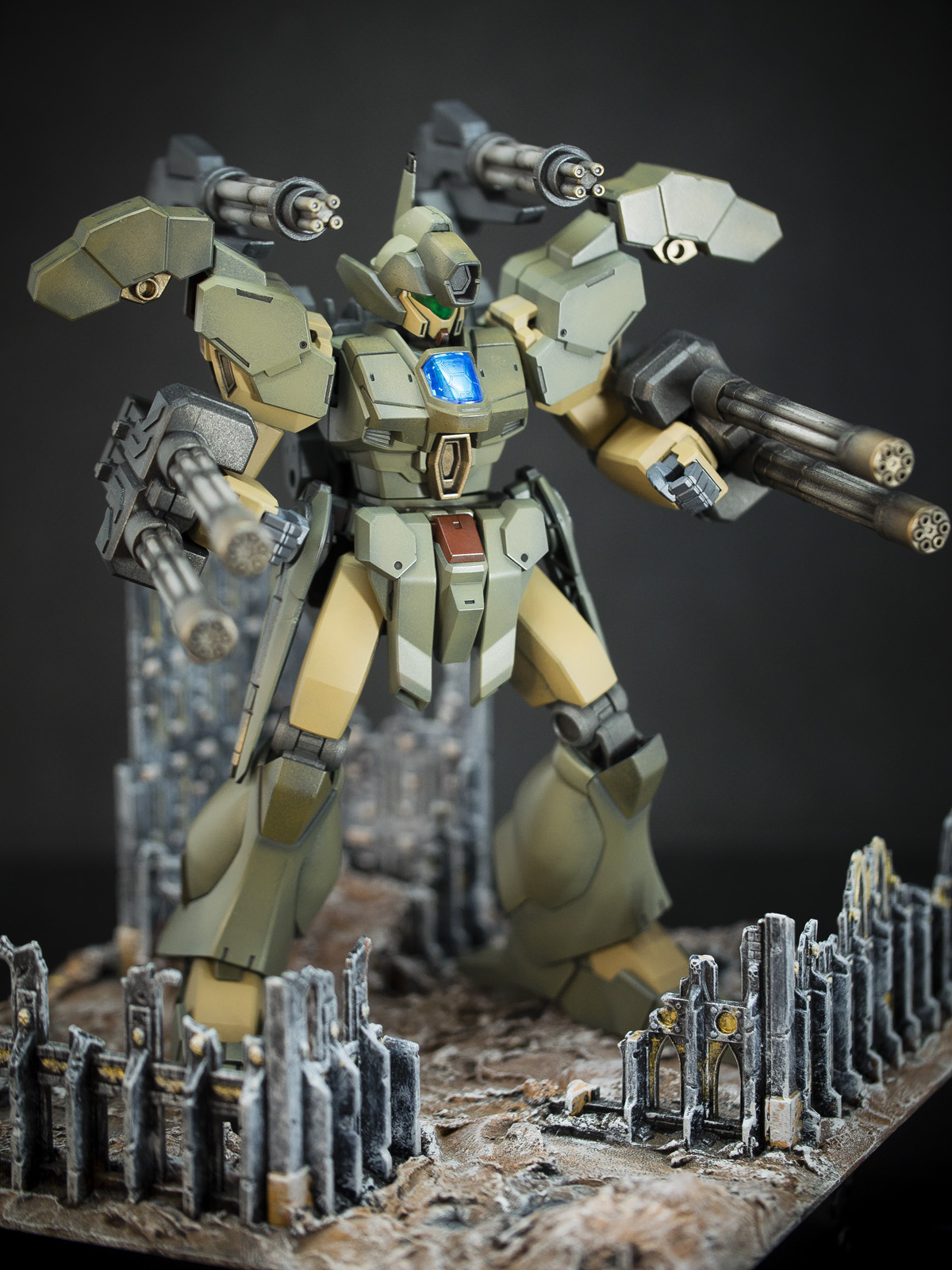 Bandai 1/144 HG Jegan Blast Master (Yukki’s Mobile Suit)