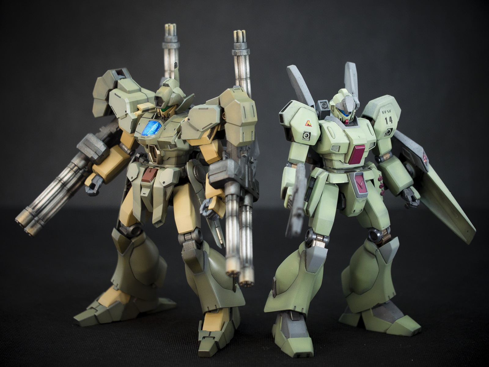 Bandai 1/144 HG Jegan Blast Master (Yukki’s Mobile Suit)