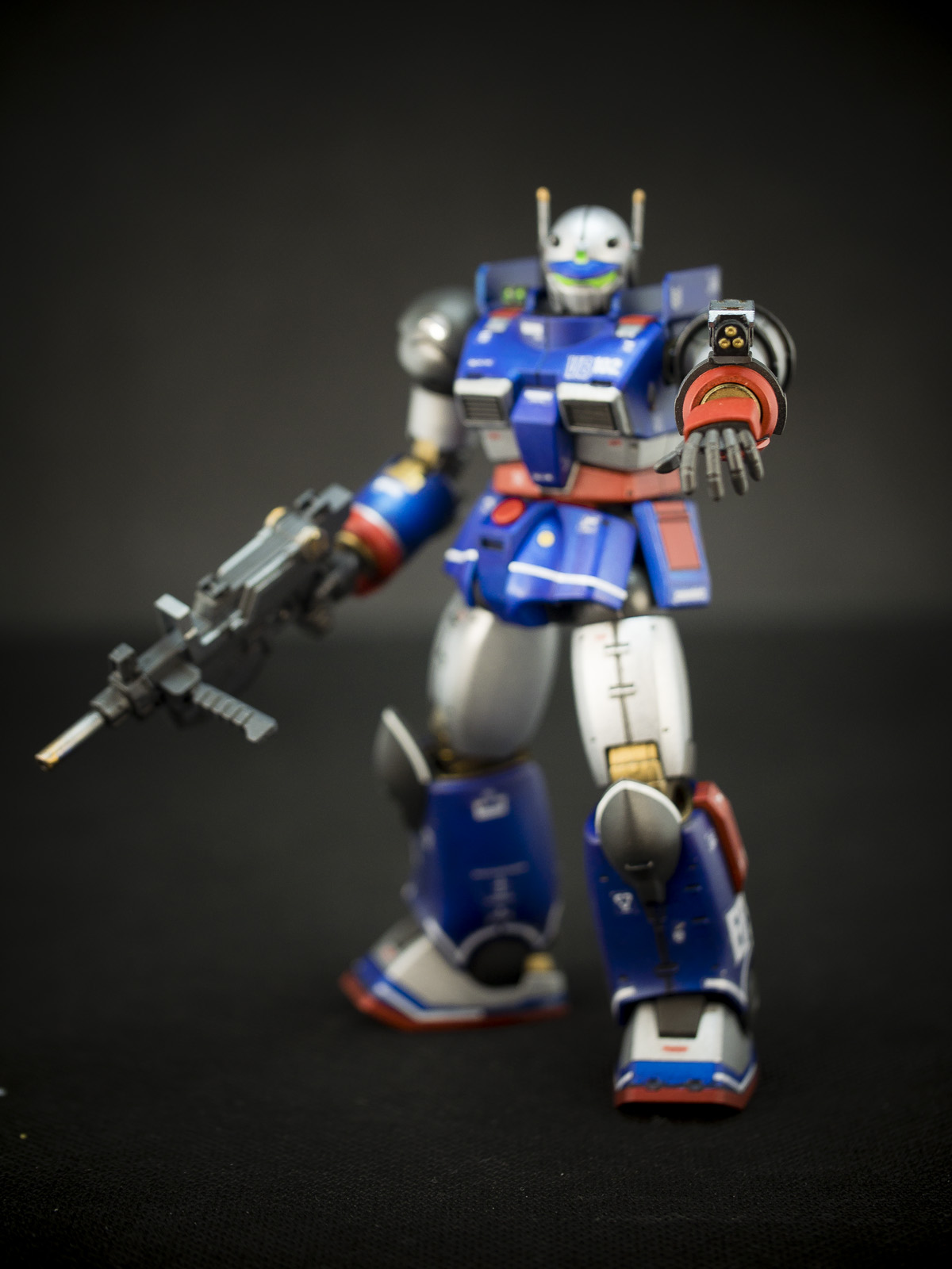 Bandai 1/144 HG RCX-76-02 Guncannon First Type [Iron Cavalry Squadron] [Iron Patriot Custom]