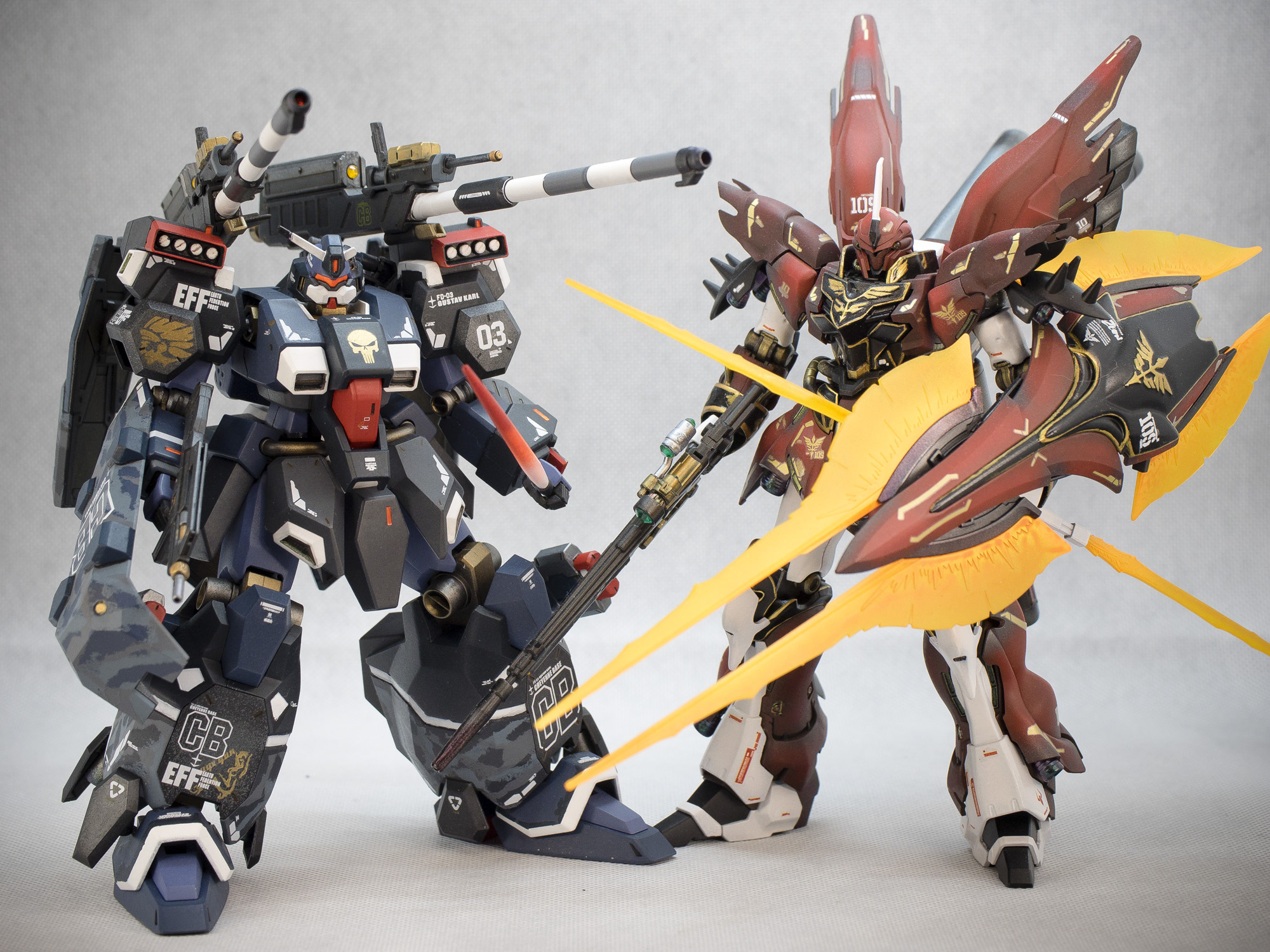 Bandai 1/144 HGUC FD-03 Gustav Karl Unicorn Ver.