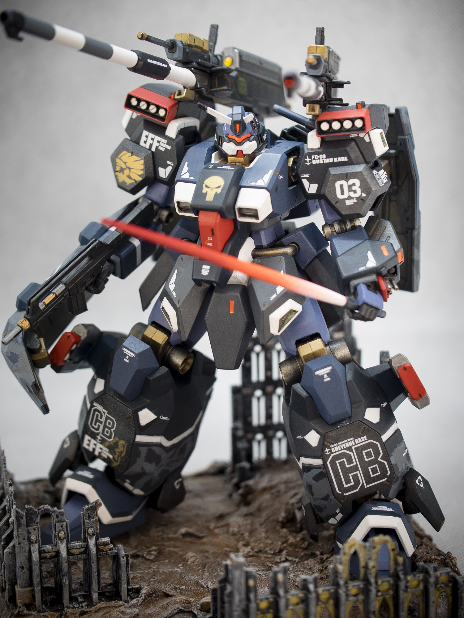 Bandai 1/144 HGUC FD-03 Gustav Karl Unicorn Ver.