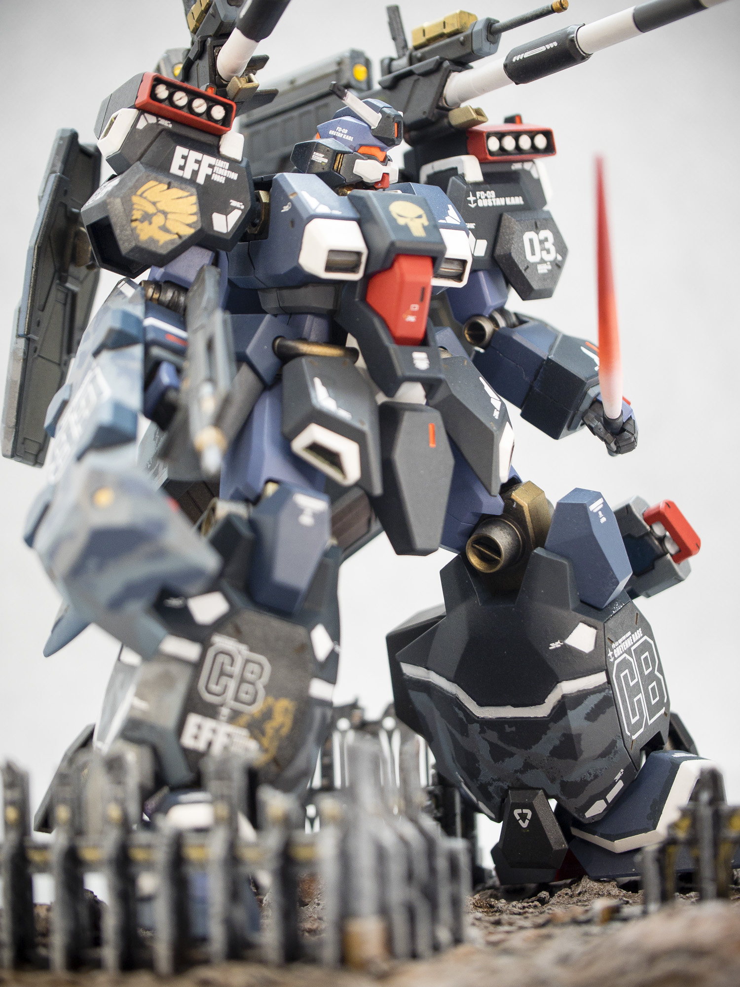 Bandai 1/144 HGUC FD-03 Gustav Karl Unicorn Ver.