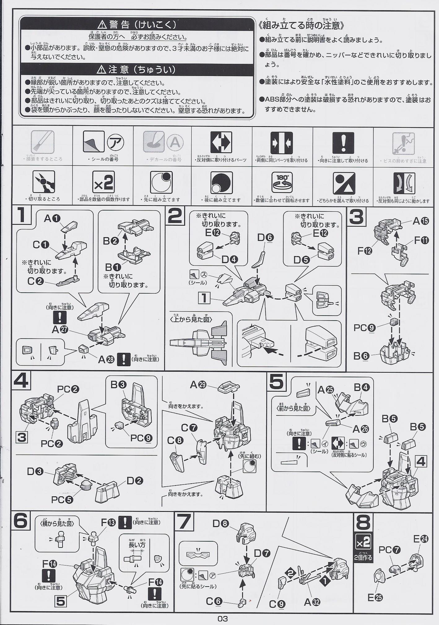 Bandai 1/144 HG MSZ-010 ZZ Gundam