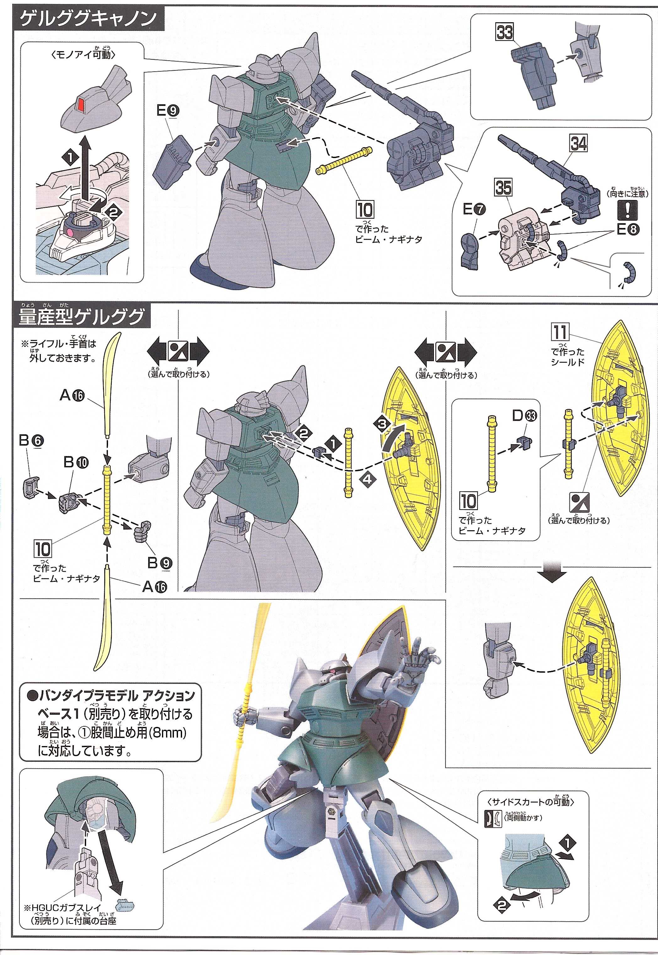 Bandai 1/144 HG MS-14C Gelgoog Cannon