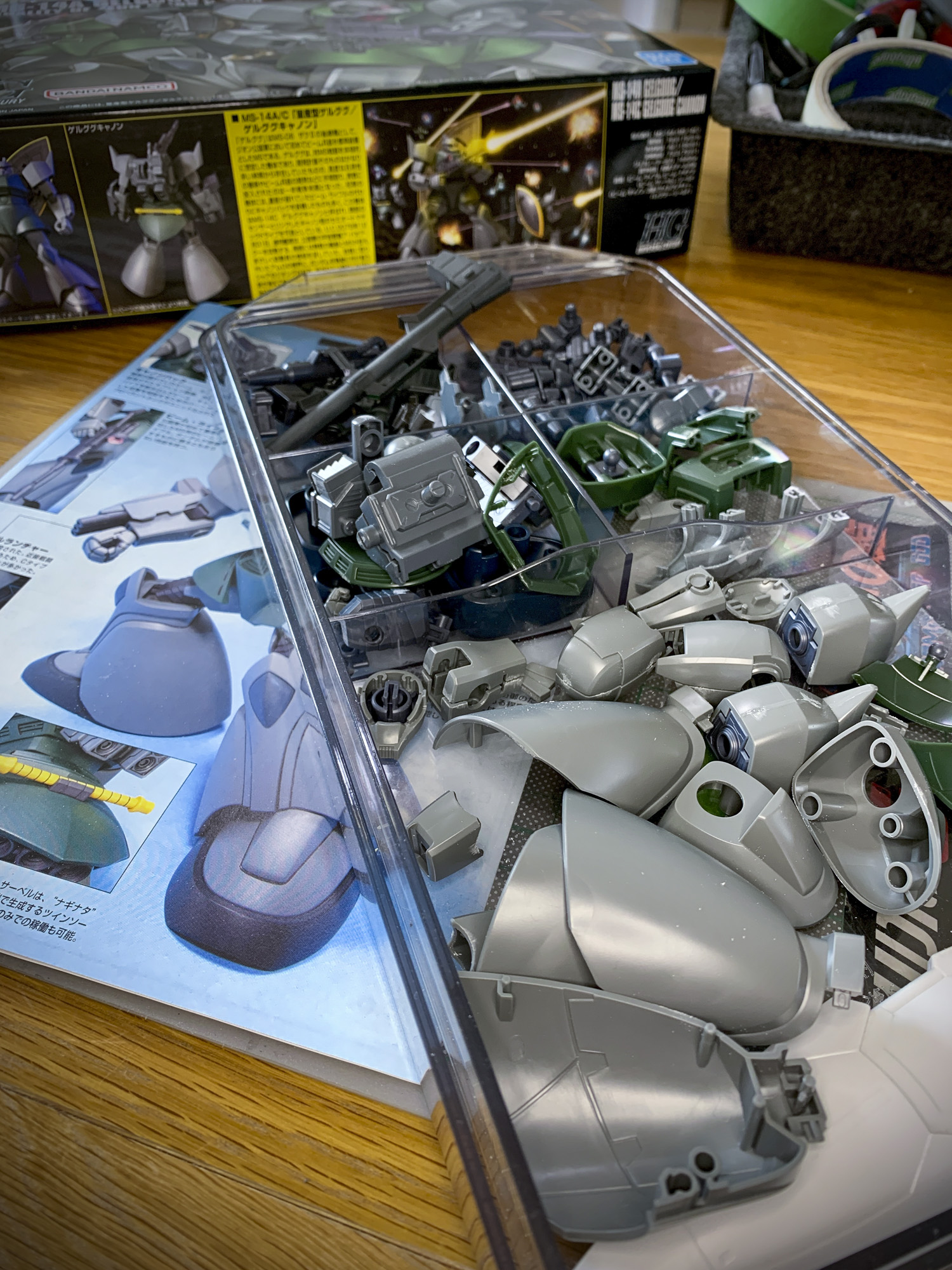 Bandai 1/144 HG MS-14C Gelggog Cannon