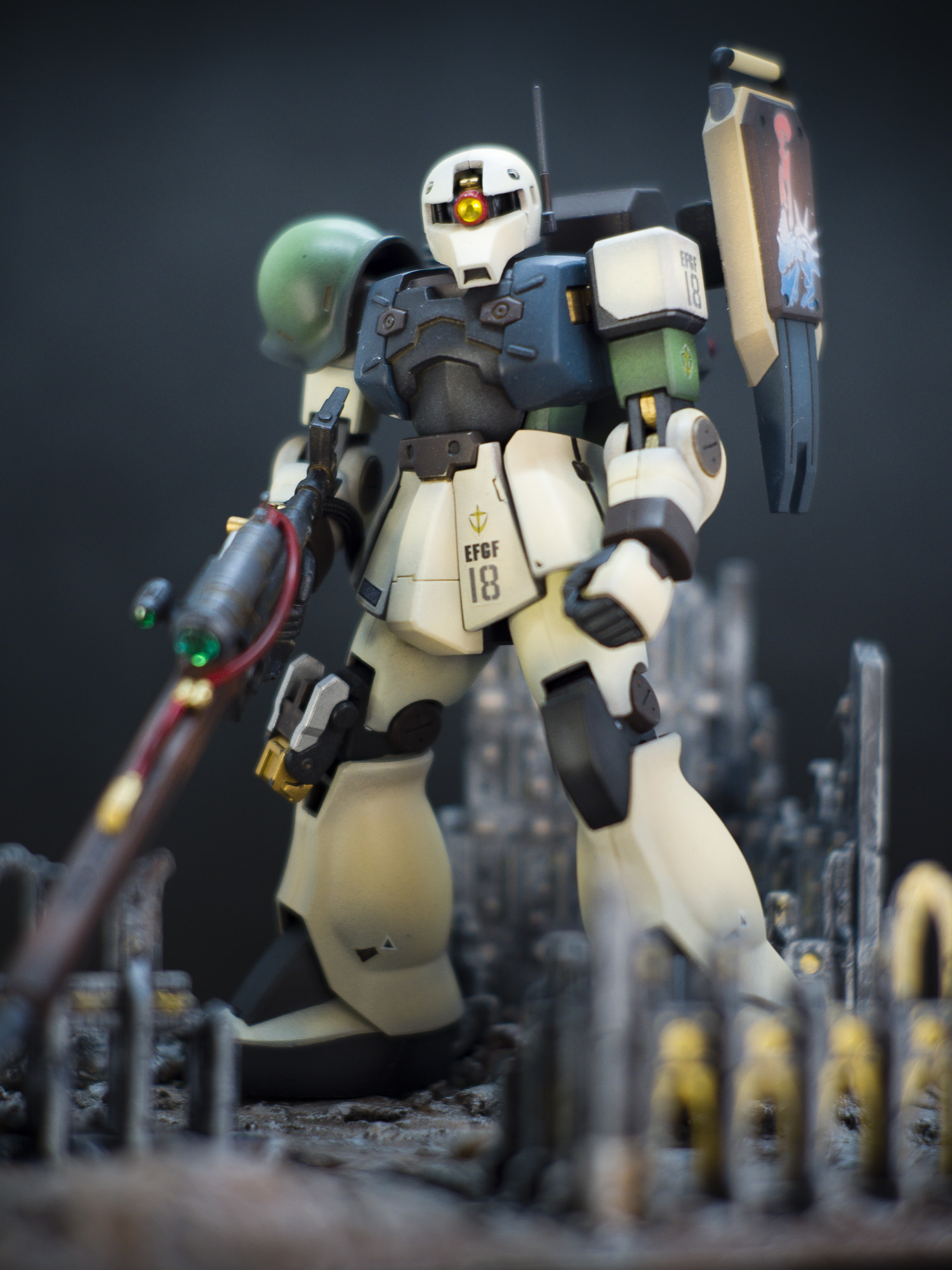 Bandai 1/144 HG MS-05L Zaku 1 [Sniper Type]