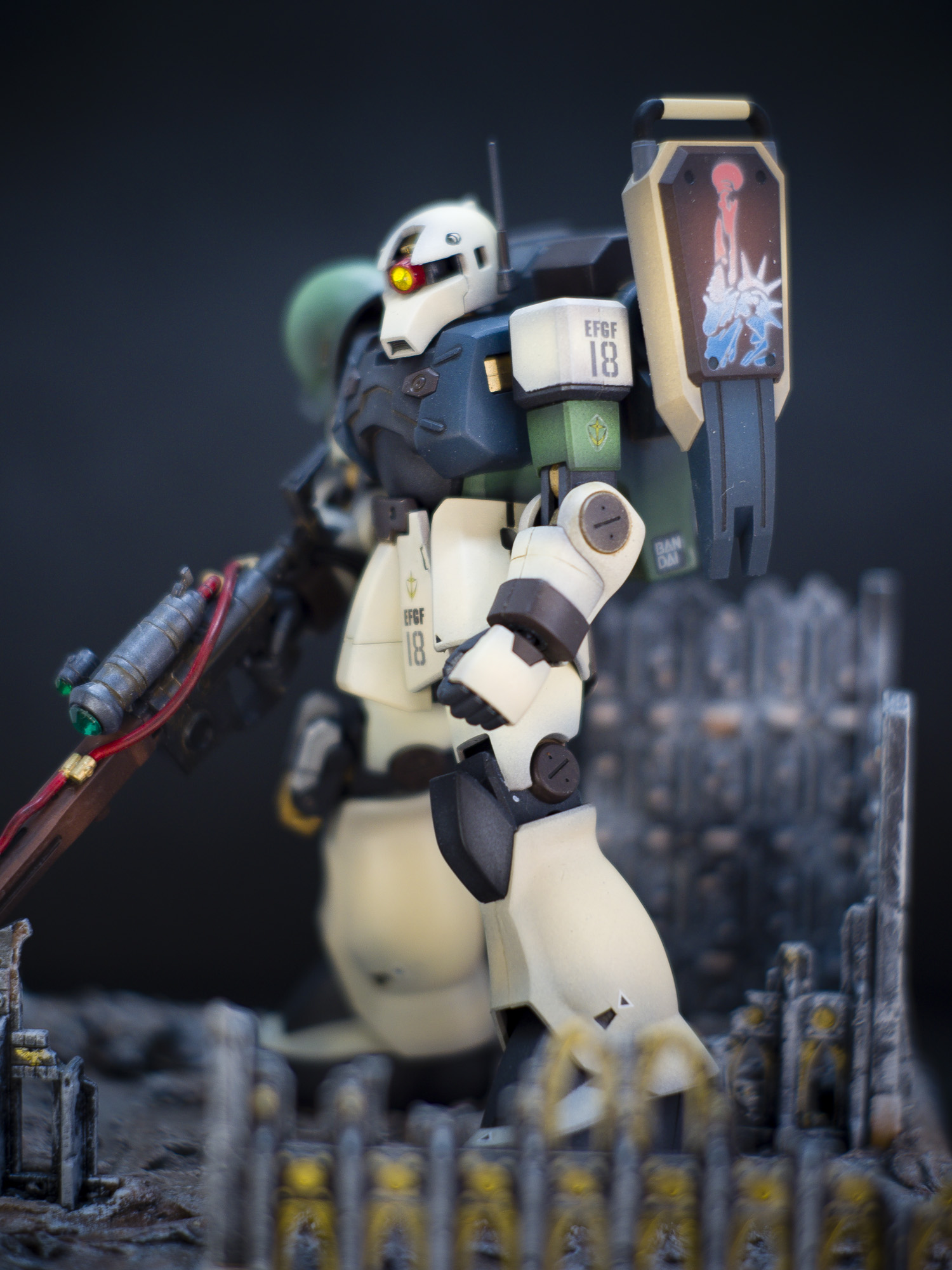 Bandai 1/144 HG MS-05L Zaku 1 [Sniper Type]
