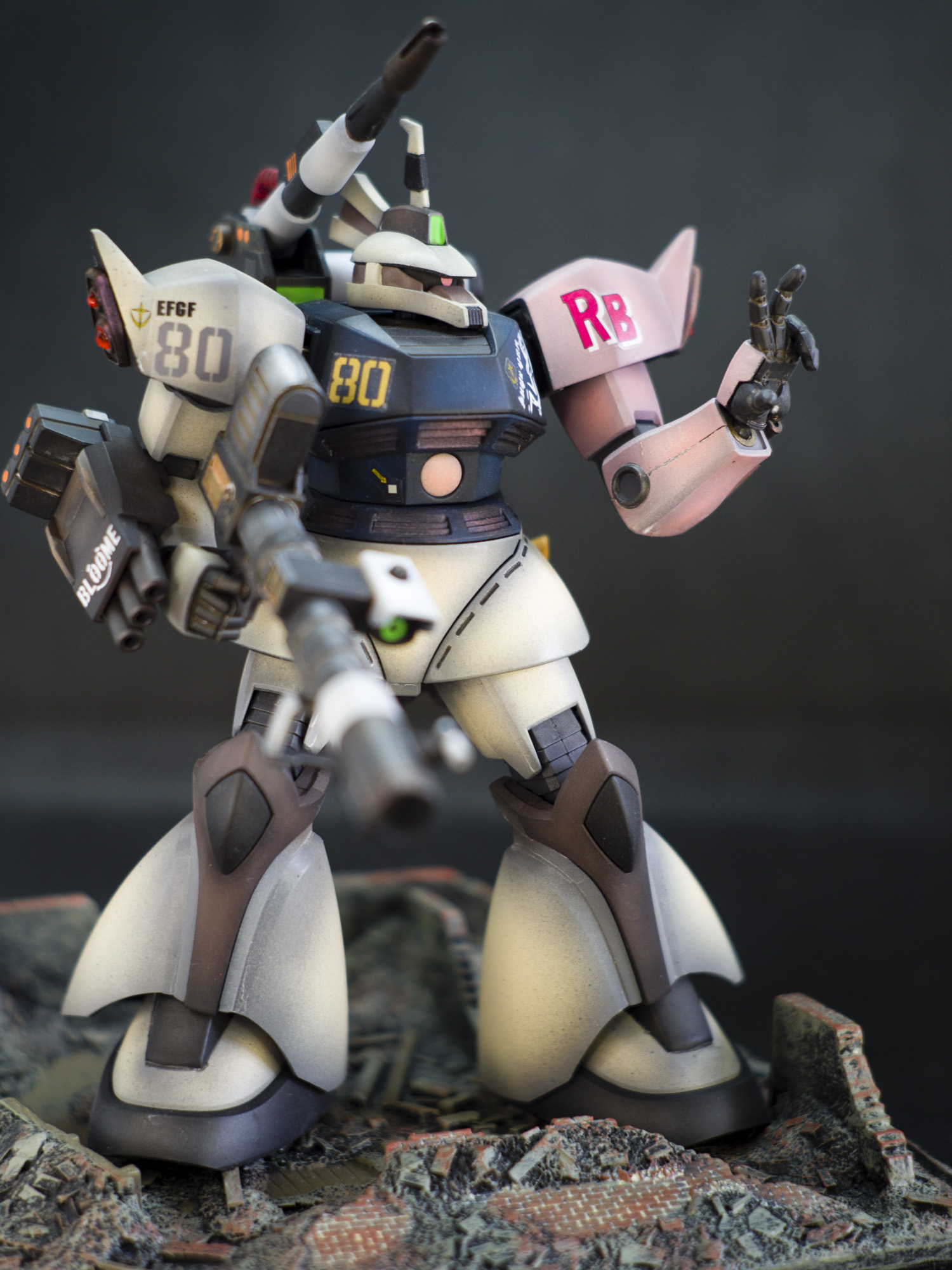 Bandai 1/144 HG MS-14C Gelgoog Cannon