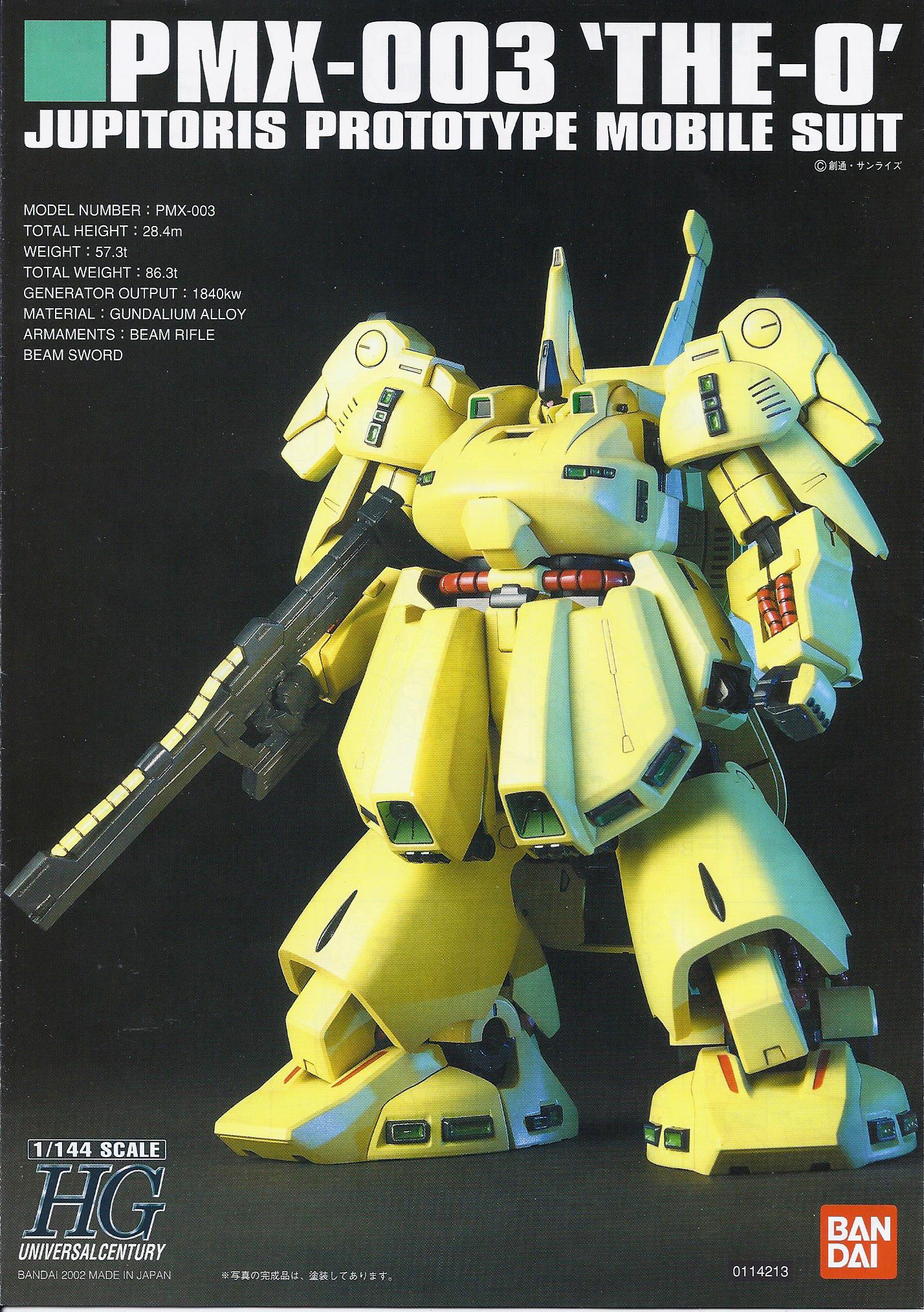 Bandai 1/144 HG PMX-003 The-O
