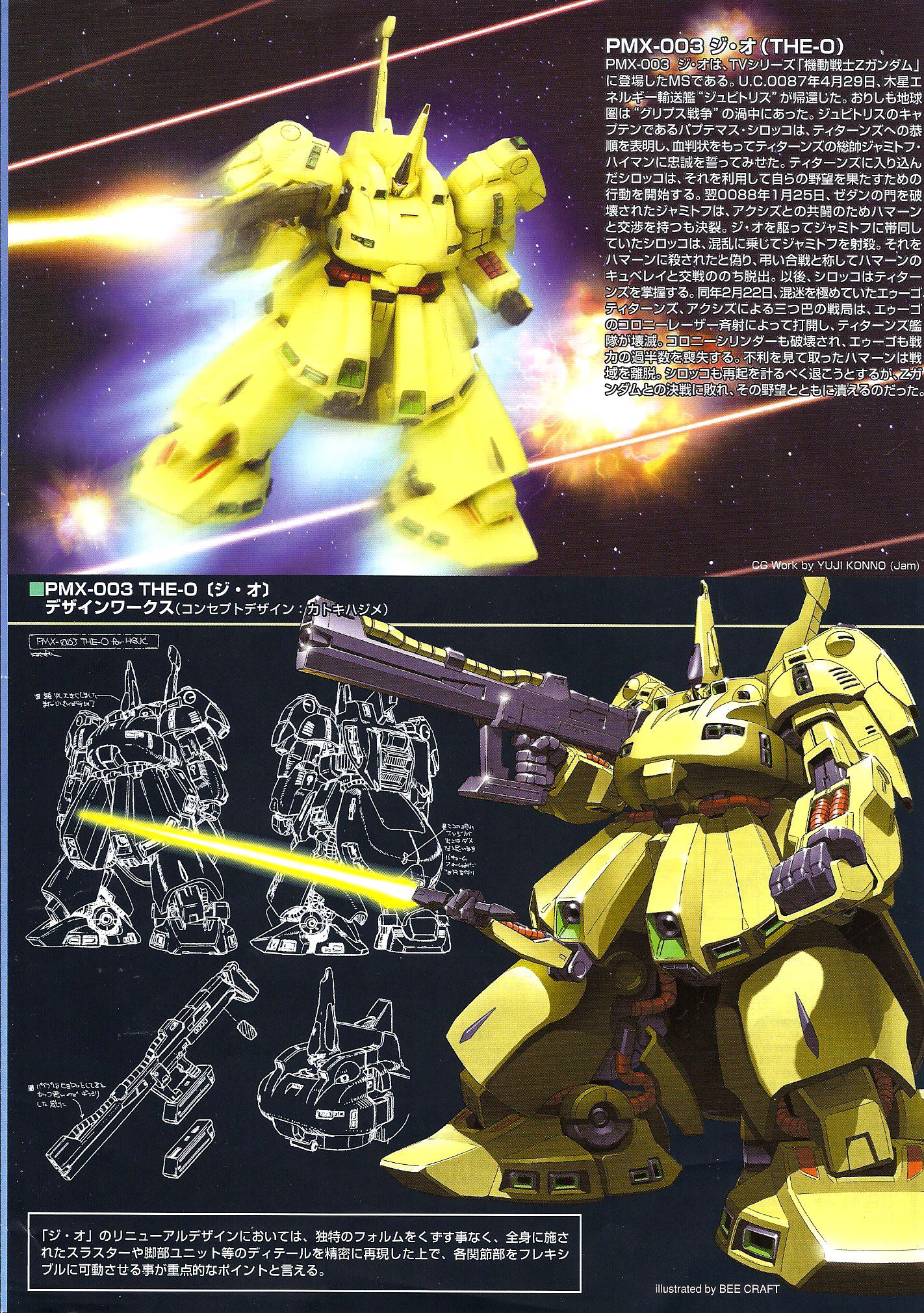 Bandai 1/144 HG PMX-003 The-O